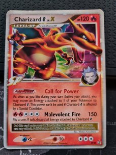 Charizard G LV.X  DP45  Ultra Rare Pokemon Diamond & Pearl* zwaar-gebruikt 3