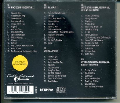 Crosby Stills & Nash ‎The Broadcast Collection 1972-1989 5cd - 1