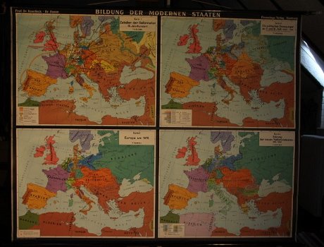 Schoolkaart van Europa - 0