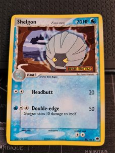  Shelgon (Delta Species)  38/101 (reverse) Ex Dragon Frontiers gebruikt*