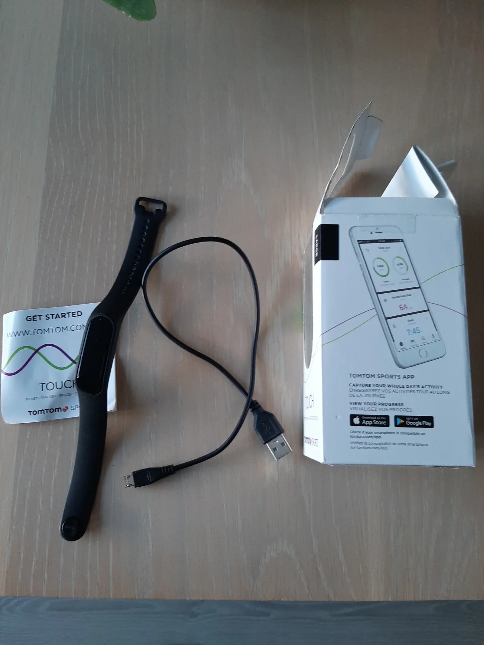 Tom Tom Touch Cardio fitness smartband - nr. 1