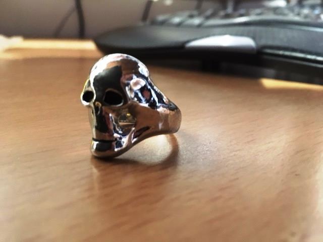 Ring Doodshoofd skull (2017001) - Afbeelding 3