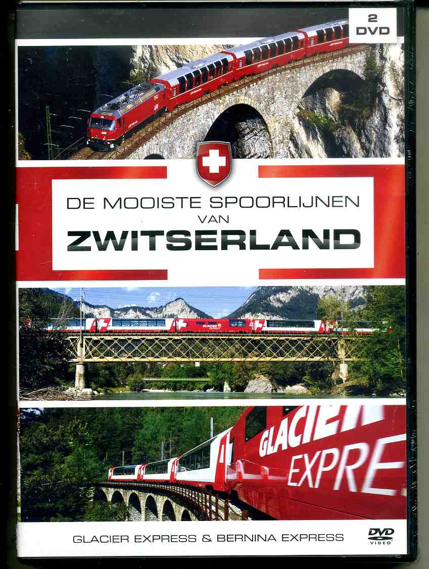 De mooiste spoorlijnen van Zwitserland 2 dvds NIEUW geseald - Afbeelding 2