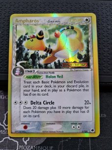 Ampharos (Delta Species)  (reverse)  1/101 Holo Ex Dragon Frontiers nearmint *