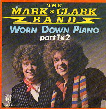 The Mark & Clark Band ‎– Worn Down Piano (1977) - 0