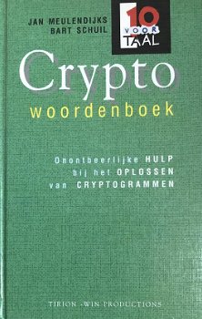 Jan Meulendijks - Tien Voor Taal Cryptowoordenboek (Hardcover/Gebonden) - 0