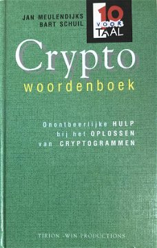 Jan Meulendijks  -  Tien Voor Taal Cryptowoordenboek  (Hardcover/Gebonden)