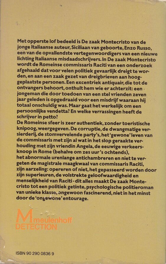 DE ZAAK MONTECRISTO - Enzo Russo - Afbeelding 2
