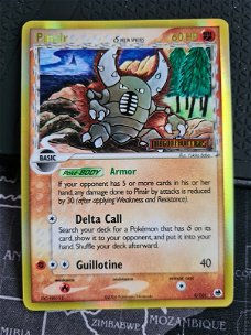 Pinsir (Delta Species)  9/101 (reverse) holo Ex Dragon Frontiers  nearmint*