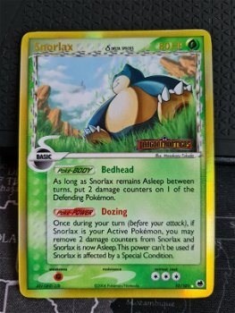 Snorlax (Delta Species) 10/101 (reverse) holo Ex Dragon Frontiers gebruikt* - 0