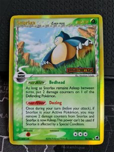 Snorlax (Delta Species)  10/101 (reverse) holo Ex Dragon Frontiers  gebruikt*