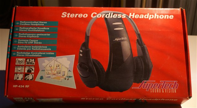 Sterio Cordless Headphone. - 0