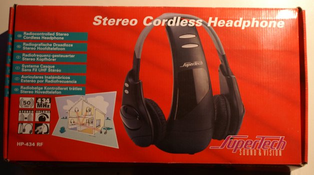 Sterio Cordless Headphone. - 1