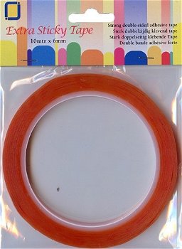 Extra Sticky Tape 6mm 3.3186 - 0