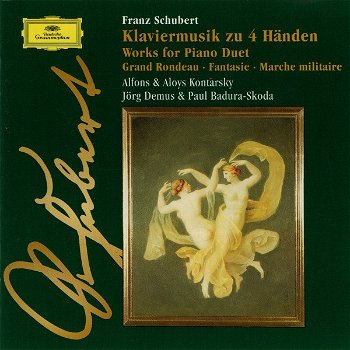 Alfons & Aloys Kontarsky - Franz Schubert, Klaviermusik Zu 4 Händen• Marche Militaire (CD) Nieuw - 0