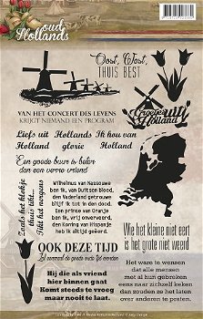 Amy Design Clear Stamp - Oud Hollands - Tekst ADCS10006 - 0