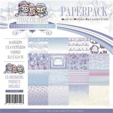 Yvonne Creations Colourful Cristmas Paperpack 24 sheets  YCPP10005