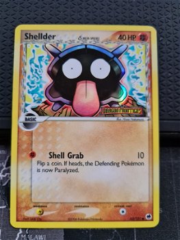 Shellder (Delta Species) 63/101 (reverse) Ex Dragon Frontiers gebruikt* - 0