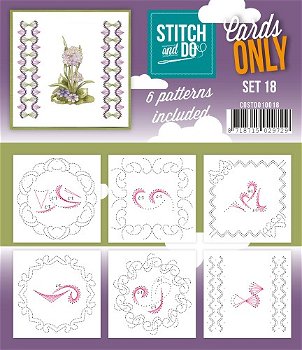 Stitch & Do - Cards Only - Set 18 COSTDO10018 - 0