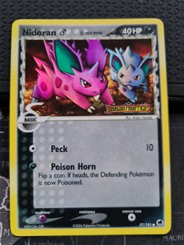 Nidoran M (Delta Species) 57/101 (reverse) Ex Dragon Frontiers nearmint* - 0