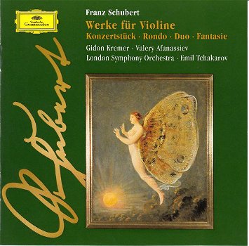 Gidon Kremer - Franz Schubert : Valery Afanassiev · Emil Tchakarov ‎– Werke Für Violine (CD) - 0