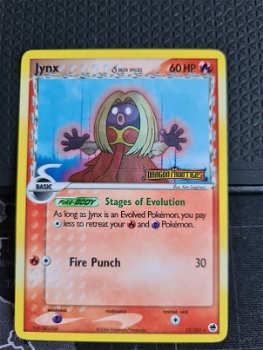 Jynx (Delta Species) 17/101 (reverse) Ex Dragon Frontiers gebruikt* - 0