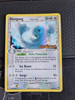 Dewgong (Delta Species) 15/101 (reverse) Ex Dragon Frontiers gebruikt* - 0