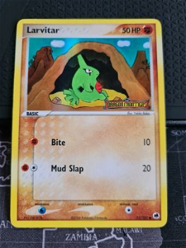 Larvitar 51/101 (reverse) Ex Dragon Frontiers gebruikt* - 0