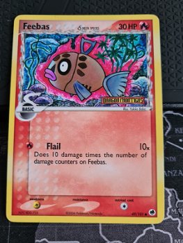 Feebas (Delta Species) 49/101 (reverse) Ex Dragon Frontiers gebruikt* - 0