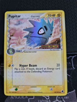 Pupitar (Delta Species) 59/101 (reverse) Ex Dragon Frontiers gebruikt* - 0