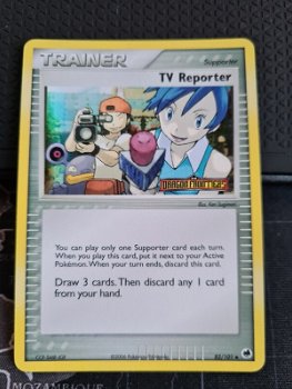 TV Reporter 82/101 (reverse) Ex Dragon Frontiers nearmint* - 0