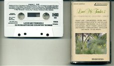 Love Me Tender 2 32 Romantische Country Songs cassette 1982