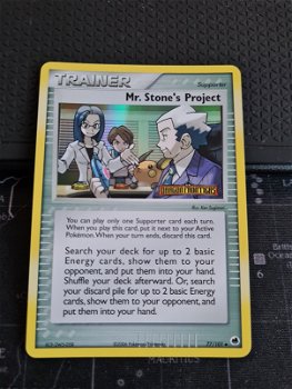 Mr. Stone's Project 77/101 (reverse) Ex Dragon Frontiers nearmint* - 0