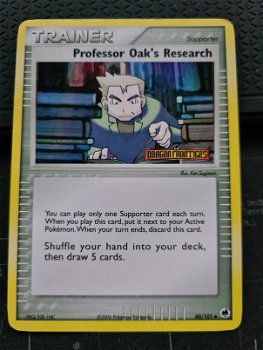 Professor Oak's Research 80/101 (reverse) Ex Dragon Frontiers gebruikt* - 0