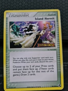 Island Hermit 76/101 (reverse) Ex Dragon Frontiers gebruikt* - 0