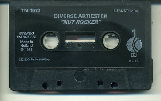 Nut Rocker diverse artiesten K-Tel TN1672 cassette 1981 ZGAN - 3