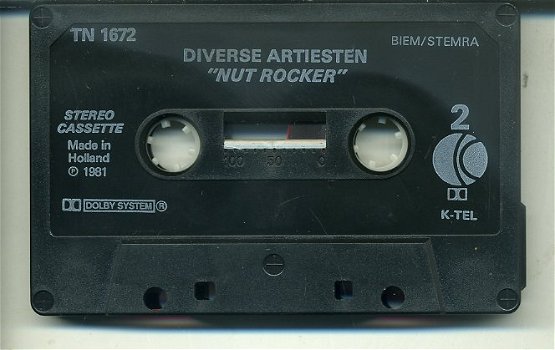 Nut Rocker diverse artiesten K-Tel TN1672 cassette 1981 ZGAN - 4