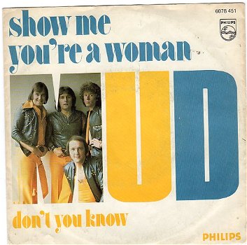 Mud ‎– Show Me You're A Woman (1975) - 0