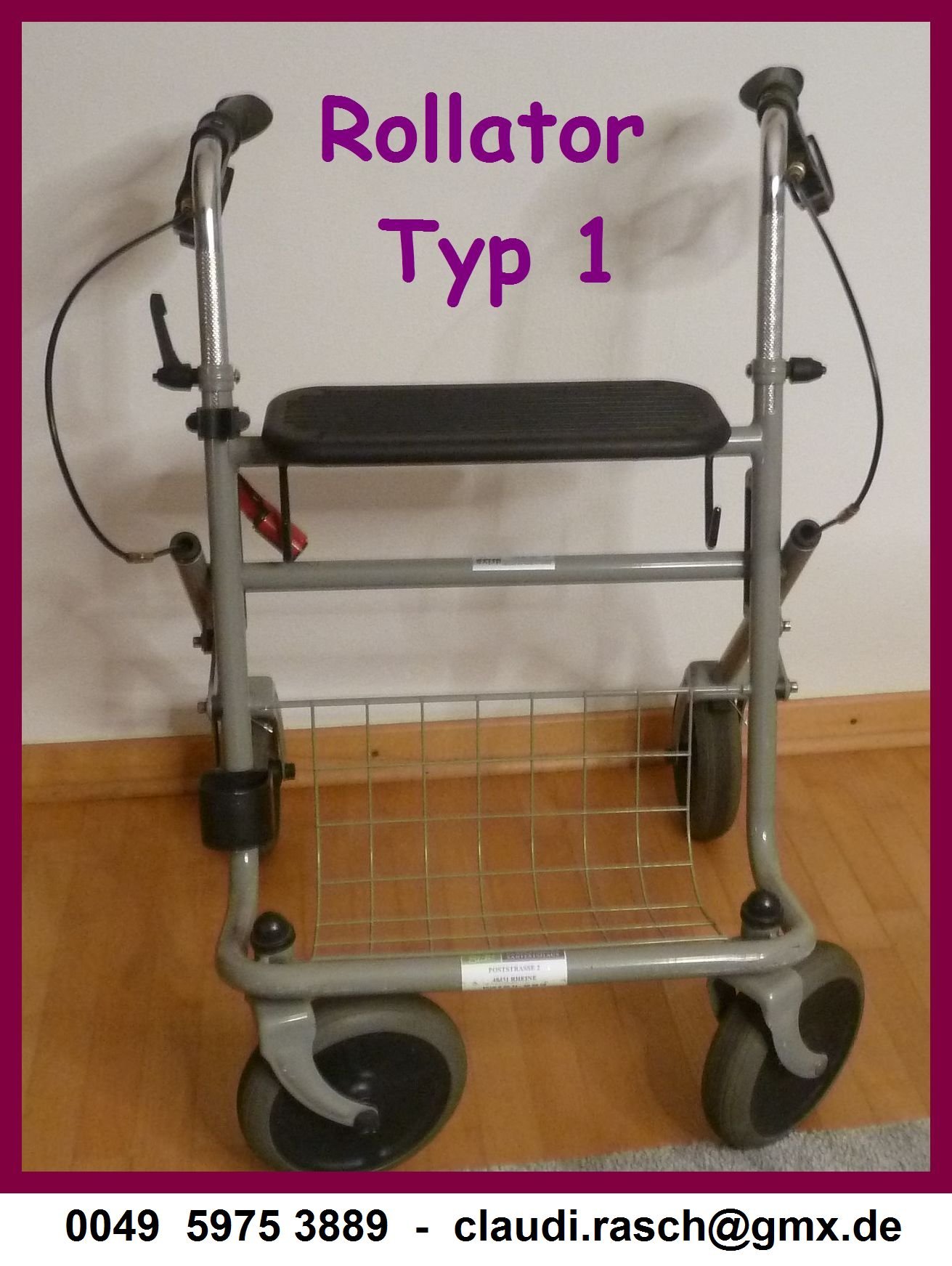 rollator loophulpmiddel - nr. 1