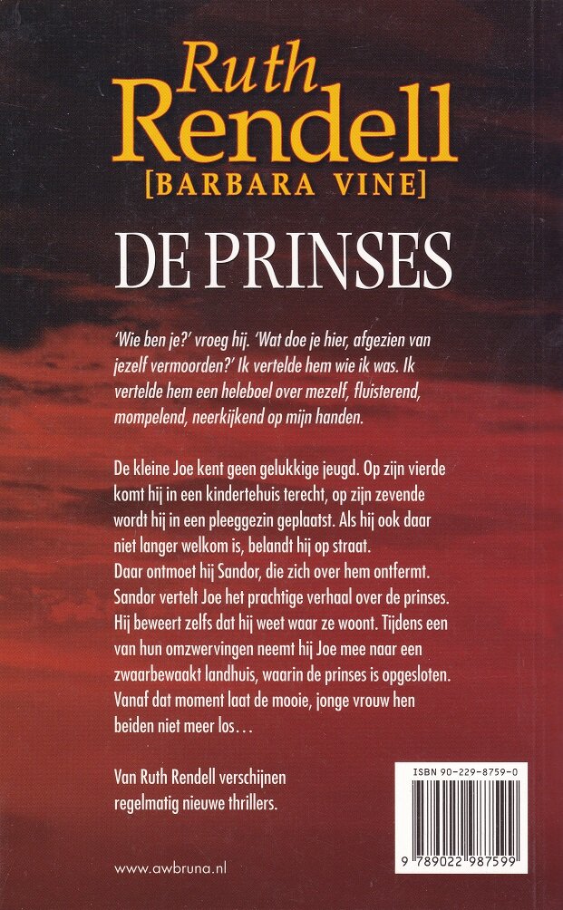 DE PRINSES - Ruth Rendell - Afbeelding 2