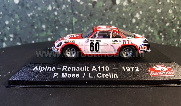 Renault Alpine A110 #60 Monte Carlo 1:43 Atlas - 0