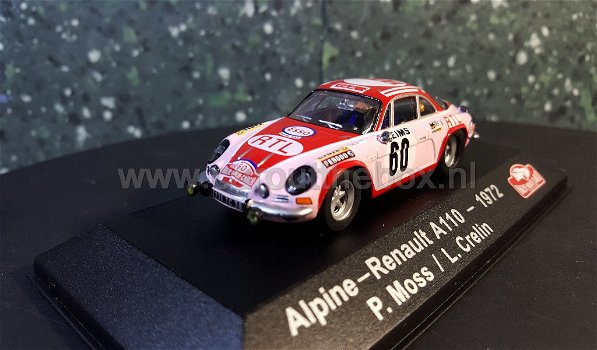 Renault Alpine A110 #60 Monte Carlo 1:43 Atlas - 1