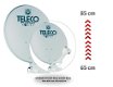 Teleco classic upgrade set van 65 naar 85 centimeter - 0 - Thumbnail