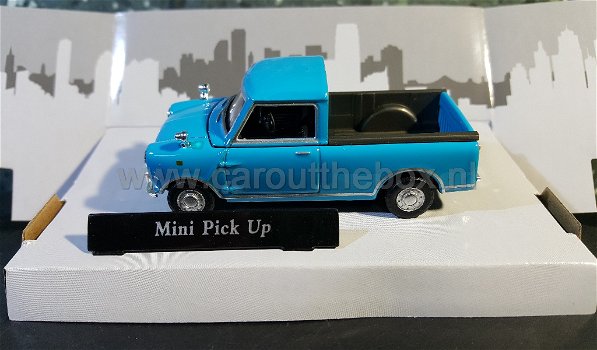 Mini Pick Up blauw 1:43 Cararama - 0