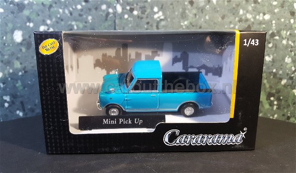 Mini Pick Up blauw 1:43 Cararama - 3