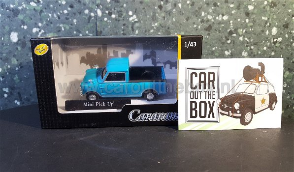 Mini Pick Up blauw 1:43 Cararama - 4