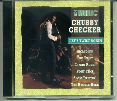Chubby Checker Let's Twist Again 20 nrs cd 1992 als NIEUW - 0