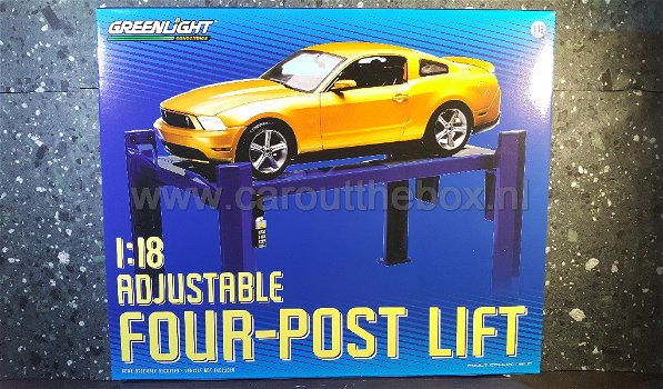 Four-post lift metaal 1:18 Greenlight - 0