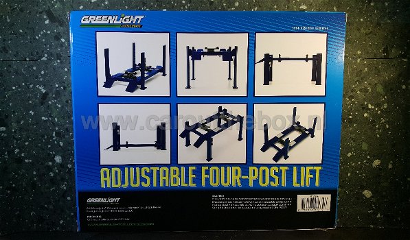 Four-post lift metaal 1:18 Greenlight - 1