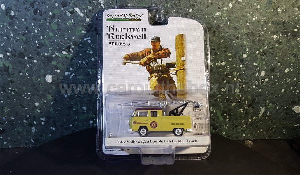 Volkswagen VW type 2 ladder truck 1:64 Greenlight - 1